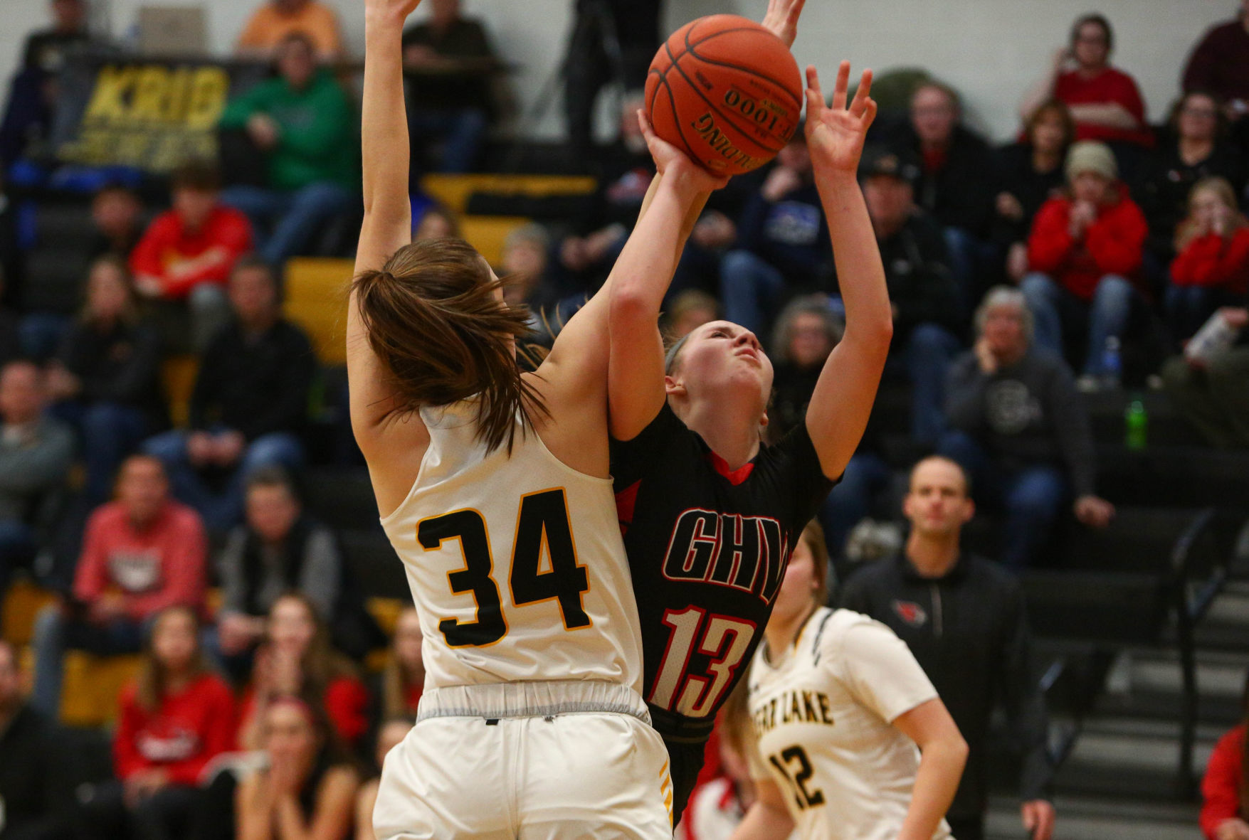 Clear Lake vs Garner-Hayfield-Ventura girls basketball - 3
